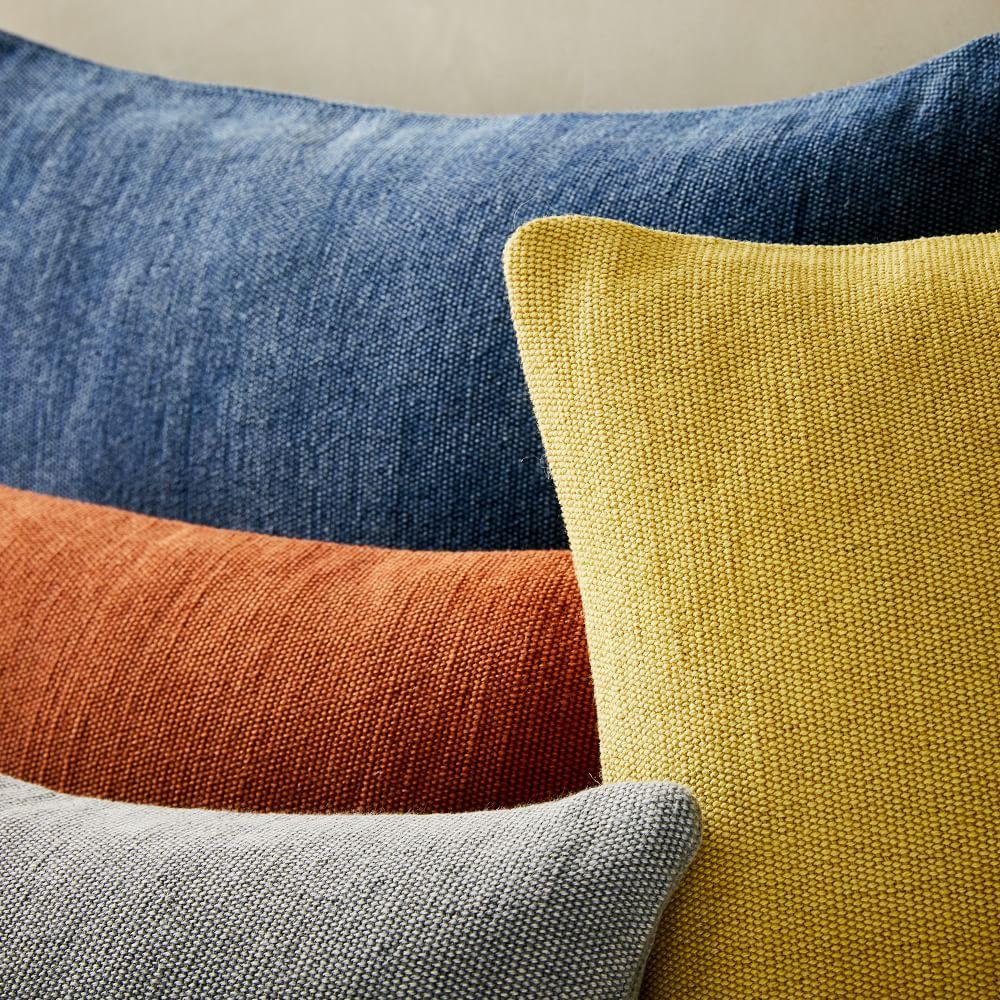 Cotton Canvas Cushion Covers | west elm Pillows, pillow covers and cushions are